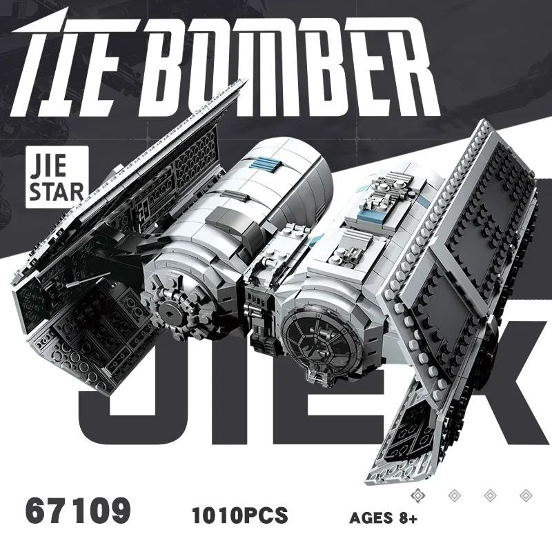 Tie Bomber, Star Wars, Not Lego but compatible, 1010 PCS, New