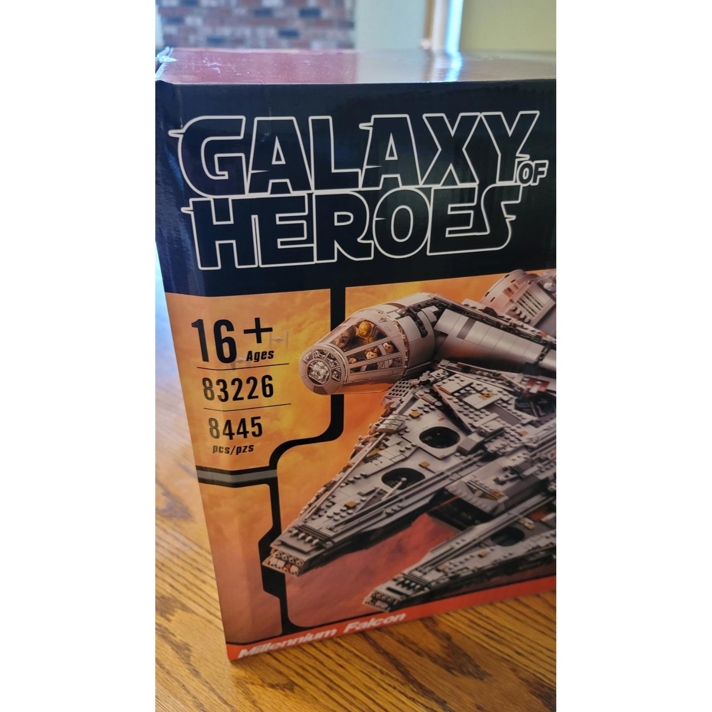 Millennium Falcon - Galaxy of Heroes block Compatible Star Wars New 8445 PCS