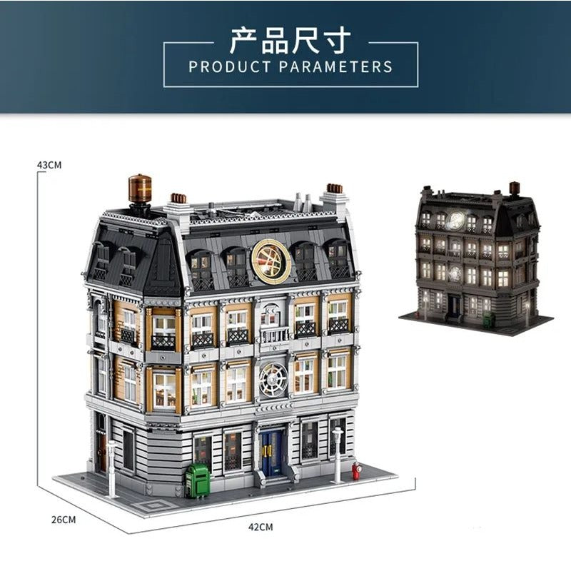 Dr Strange Sanctum Sanctorum. HUGE 6564 PCS, Sealed Box Lego Comp. Lights Inc.