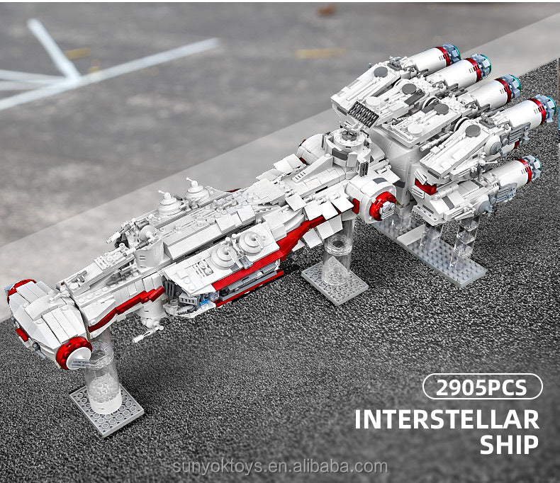 Mould King 21003 Tantive IV Starship Model Building Kits,Collectible Building Set for Adults, Awesome Construction, A New Hope 2905+Pcs