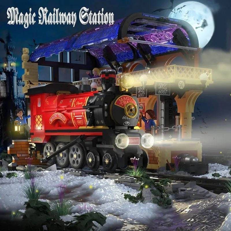 Magic Railroad Station - Harry Potter, MICRO BRICKS, not Lego Wicked Cool Sealed