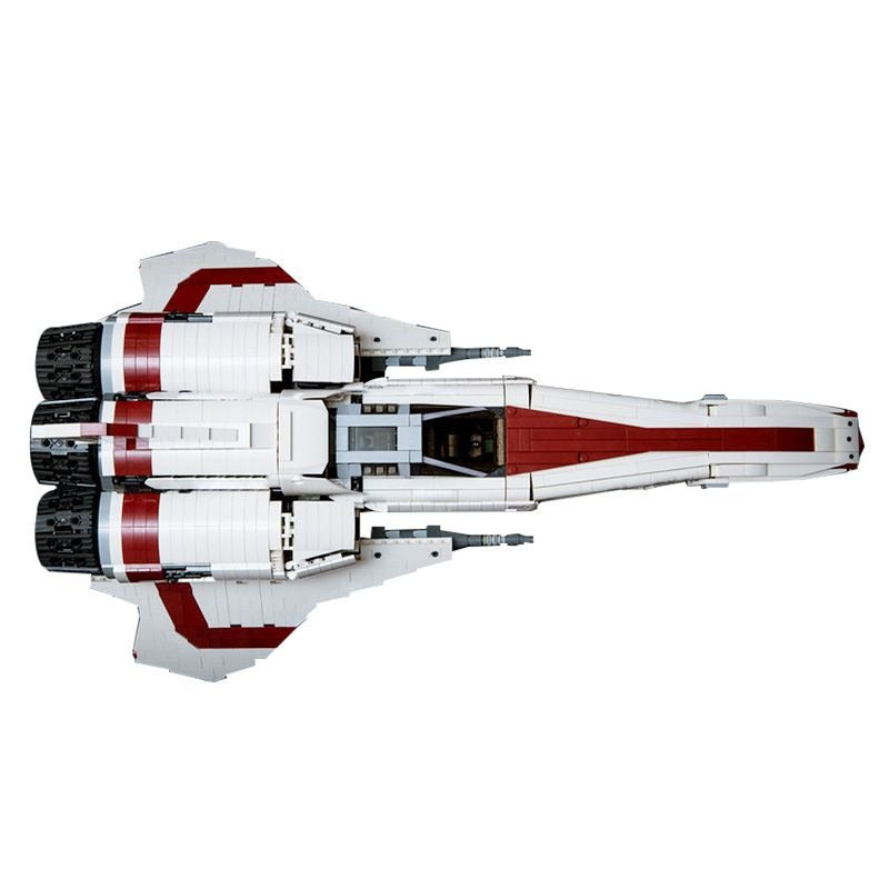 Battlestar Galactical Viper Ship. 44x21x18 cm, Lego Compatible. 2690 Pcs