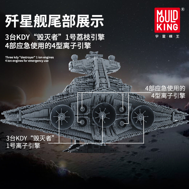 Mould King 13135 Super Star Destroyer, Imperial-Class I Star Destroyer 11885+Pcs