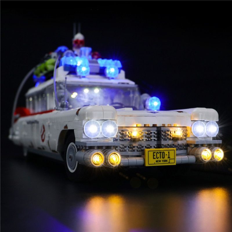 Ghost Buster Ecto1 Light Kit for Lego or other brands - For 2868 Piece Ambulance