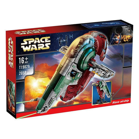 USC Slave 1 Space Wars Star Wars, 2058 PCS Not Lego but Compatible w, Sealed Box