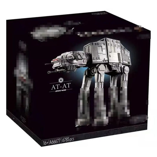 AT AT Walker Space Wars Star Wars, Not Lego but Compatible w, 6785 PCS, wFigures
