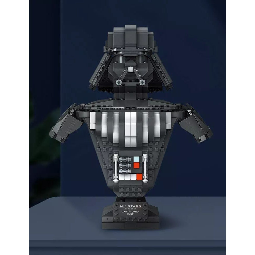 Darth Lord Vader Building Block Bust by Mould King # 21020 936 pcs. Sealed Box