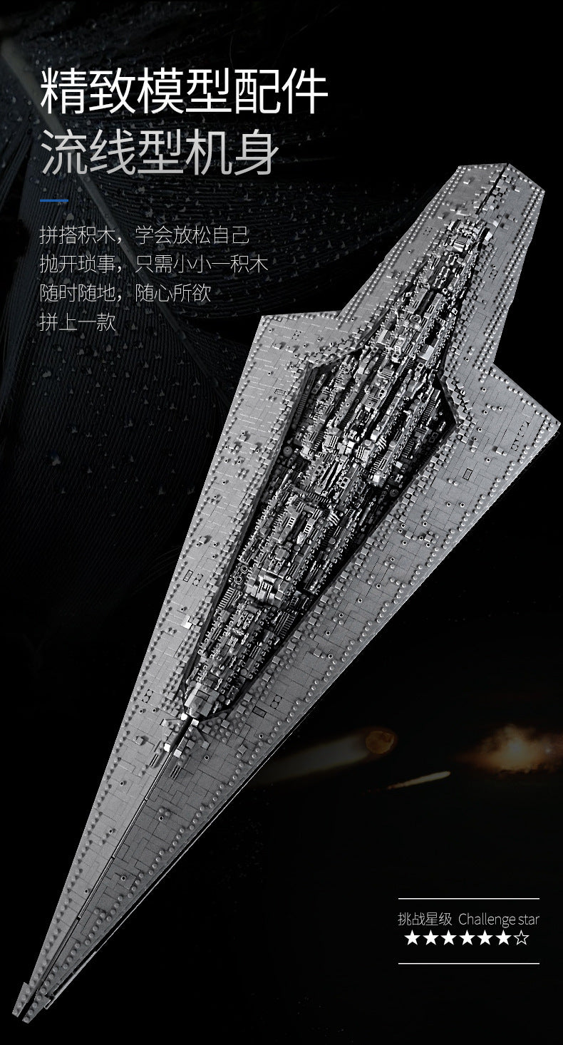 Mould King 13134 Super Star Destroyer Model Ship, Executor Star Dreadnought 7588+Pcs Collectible Build Toy Model