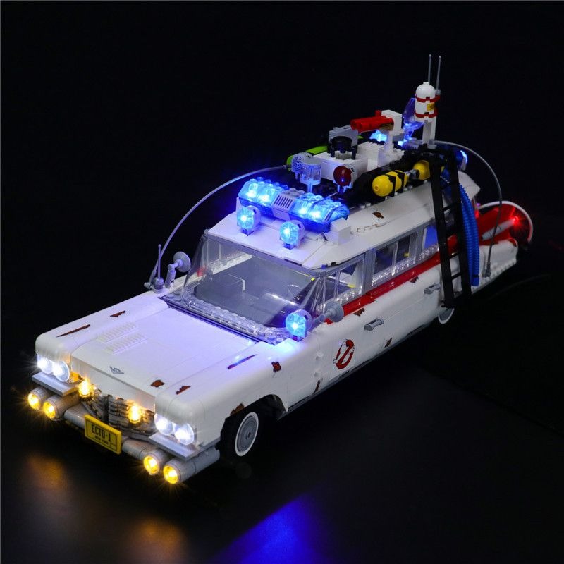 Ghost Buster Ecto1 Light Kit for Lego or other brands - For 2868 Piece Ambulance