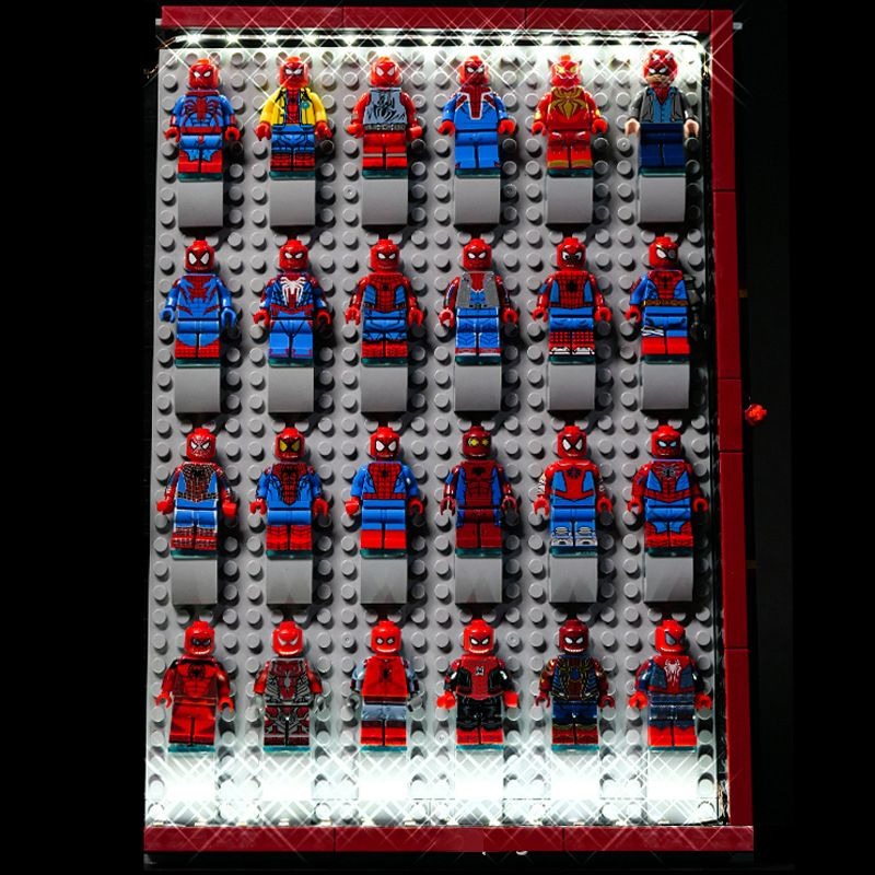 Spiderman Lego Book Light Kit. No book only lights.