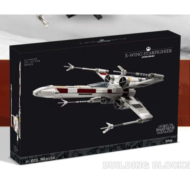 X Wing Star Fighter, Star Wars UCS, Not Lego But Compatible w, HUGE - 1949 PCS